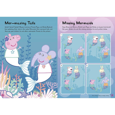 Peppa Pig: Peppa's Magical Friends Sticker Activity Book image number 2