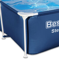 Bestway Steel Pro Frame Rectangular Swimming Pool: 300 x 201 x 66 cm