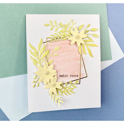 Geo Floral Frame Metal Cutting Die Set image number 4