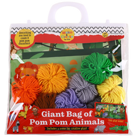 Great Bag of Pom Pom Safari Animals
