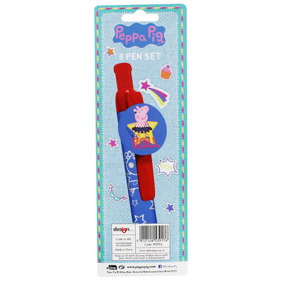 Peppa Pig 3 Pen Set image number 3