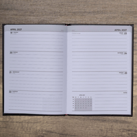 Black A5 Week to View Diary 2027