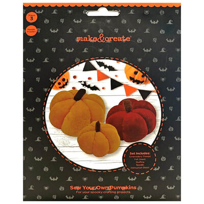 Halloween Sew Your Own Pumpkins image number 1