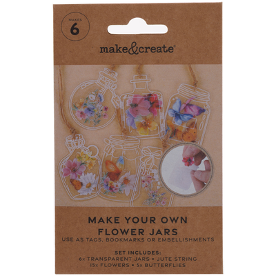 Make Your Own Flower Jars Kit image number 1