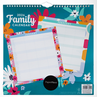 2026 Floral Family Calendar