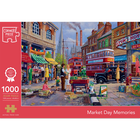 Market Day Memories 1000 Piece Jigsaw Puzzle image number 1