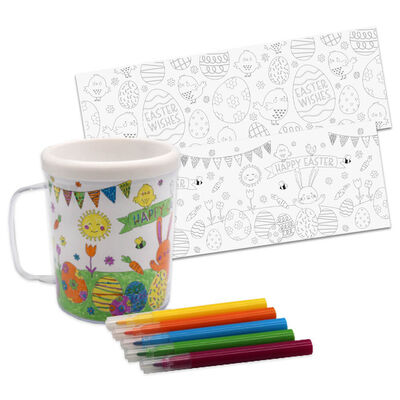 Colour Your Own Easter Mug Set image number 2