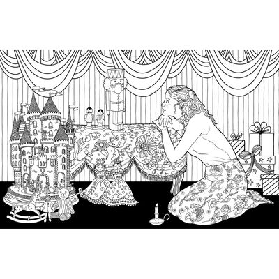 The Nutcracker Colouring Book By Pan Macmillan | The Works