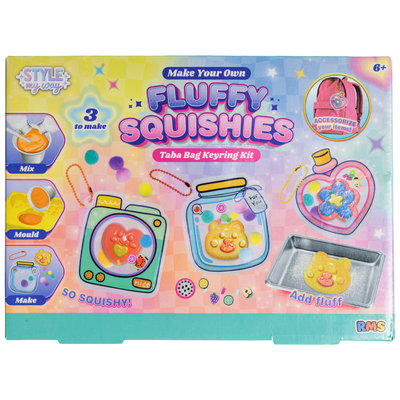 Make Your Own Fluffy Squishies Kit: Pack of 3 image number 1
