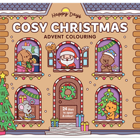 Cosy Christmas Advent Colouring