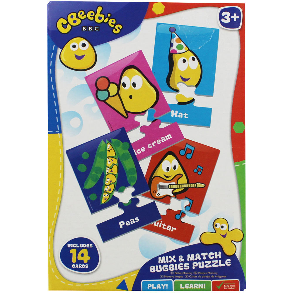 Details about   kids children cebeebies Mix and Match Bugbies learning puzzle activity Xmas gift 