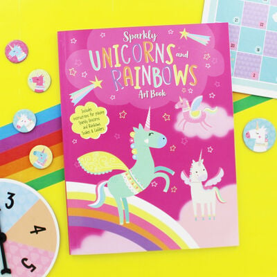 Sparkly Unicorn and Rainbows: Snakes and Ladders image number 4