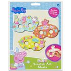 Peppa Pig Easter Scratch Art Masks image number 1