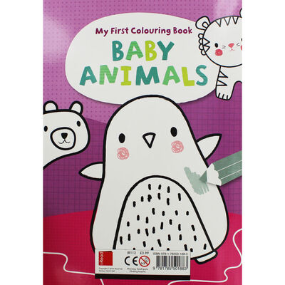 My First Colouring Book: Baby Animals By i-Read Ltd | The Works