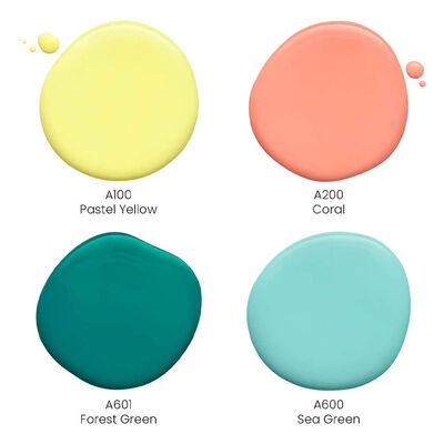 Arteza Pouring Acrylic Spring Tones: Pack of 4 image number 3