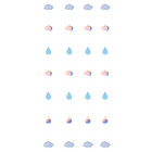 Baby Shower Shimmer Droplet String Decorations image number 2