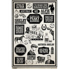 Peaky Blinders Infographic Large Wall Poster image number 1