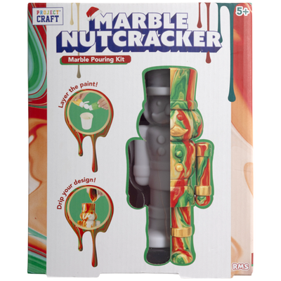 Marble Pour Nutcracker image number 1