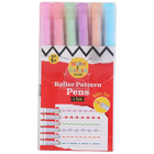 Roller Pattern Pens: Pack of 6 image number 1