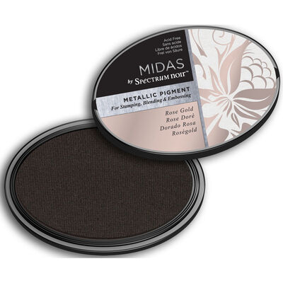Midas by Spectrum Noir Metallic Pigment Inkpad - Rose Gold image number 2