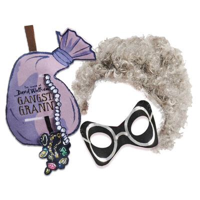 David Walliams Gangsta Granny Accessory Set image number 1
