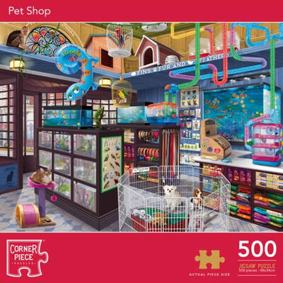Pet Shop 500 Piece Jigsaw Puzzle image number 1