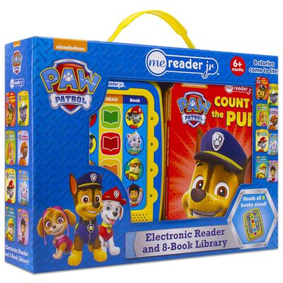 Nickelodeon Paw Patrol: Electronic Me Reader Jr 8 Book Library image number 1