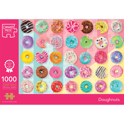 Doughnuts 1000 Piece Jigsaw Puzzle image number 1
