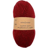 Super Soft DK Yarn: Burgundy 100g