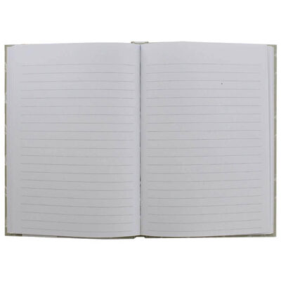 Woodland Wonderland A5 Green Rabbit Casebound Notebook image number 2