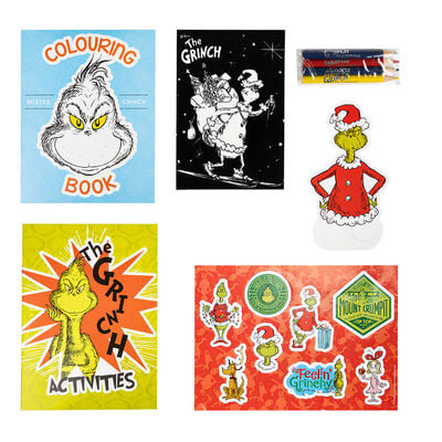 The Grinch Activity & Velvet Art Set image number 3