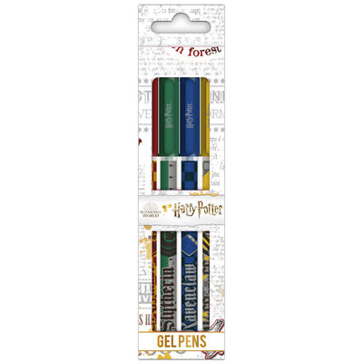 Harry Potter Houses Gel Pens: Pack of 4 image number 1