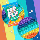 Pop ‘N’ Flip Bubble Popping Fidget Game: Rainbow Circle image number 6