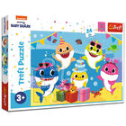 Happy Baby Shark 24 Piece Jigsaw Puzzle image number 1