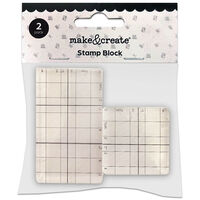 Make & Create Stamp Block 2 Pack