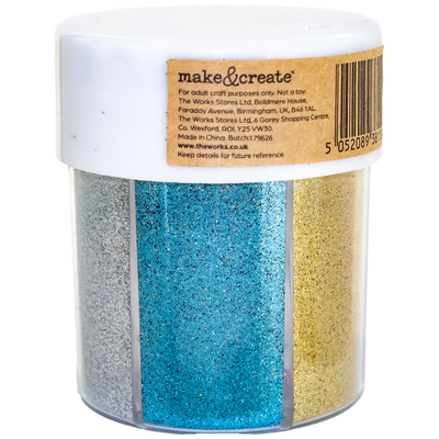 Confetti Glitter Shaker: Pack of 6 Colours image number 2