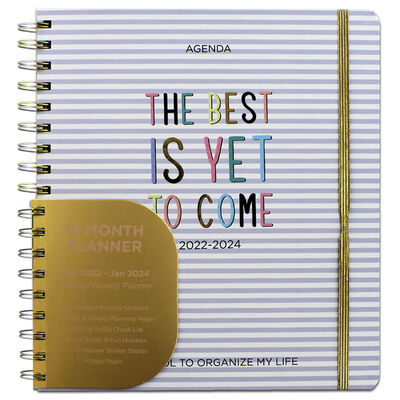 The Best Is Yet To Come 18 Month Planner image number 1