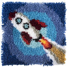 Latch Hook Kit: Rocket image number 2