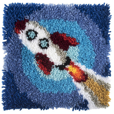 Latch Hook Kit: Rocket image number 2