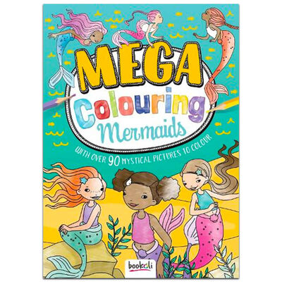 Mega Colouring Mermaids image number 1
