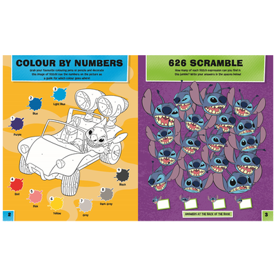 Disney Stitch: Sticker & Activities image number 2