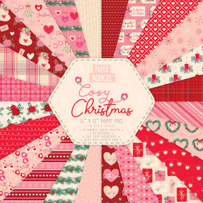 Cosy Christmas Paper Pad - 12x12 Inch image number 1