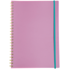 A4 Wiro Pink Pastel Notebook image number 1
