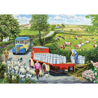 A Country Bus Route by Trevor Mitchell 1000 Piece Jigsaw Puzzle image number 2