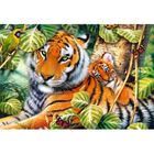 Two Tigers 1500 Piece Jigsaw Puzzle image number 2
