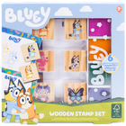 Bluey Wooden Stamper Activity Set image number 1