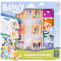 Bluey Wooden Stamper Activity Set