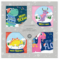 Dex & Friends Charity Christmas Cards: Pack of 20