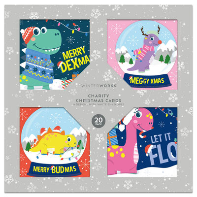 Dex & Friends Charity Christmas Cards: Pack of 20 image number 1