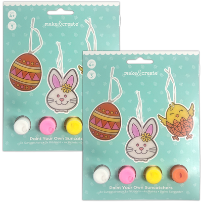 Paint Your Own Easter Suncatchers Kit Bundle image number 1